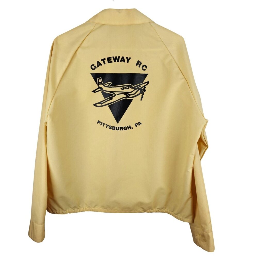 Vintage Sportsmaster Gateway RC Pittsburgh Lightweight Harrington Zip Jacket